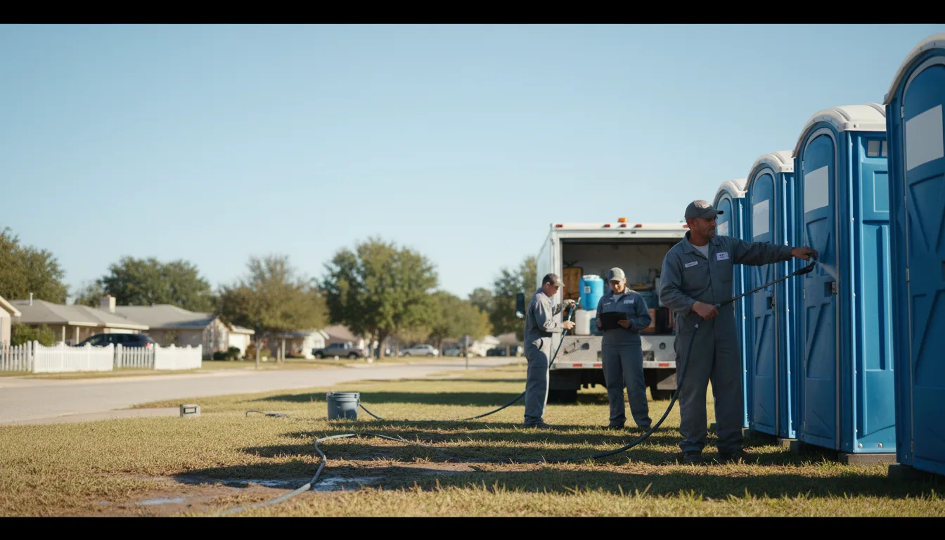 Long-Term Portable Toilet Rental in Arthur, IL near me